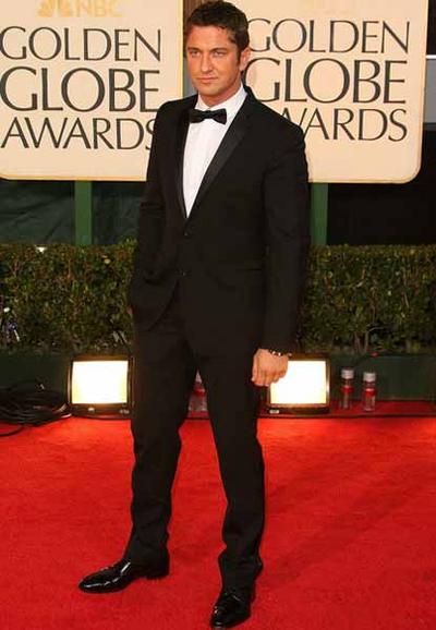 Gerard Butler at Golden Globes