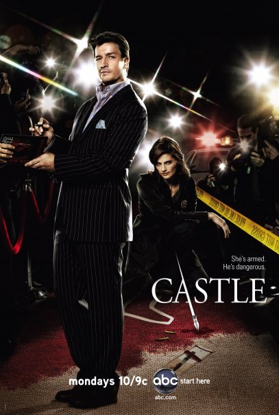 Castle starring Nathan Fillion and Stana Katic 