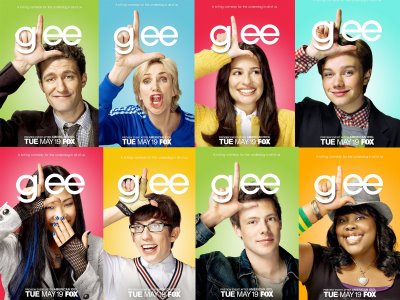 Glee starring Matthew Morrison, Cory Monteith, Jane Lynch, Lea Michele & Colin Colfer