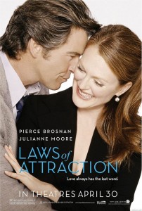 Laws of Attraction with former James Bond Pierce Brosnan and Julianne Moore