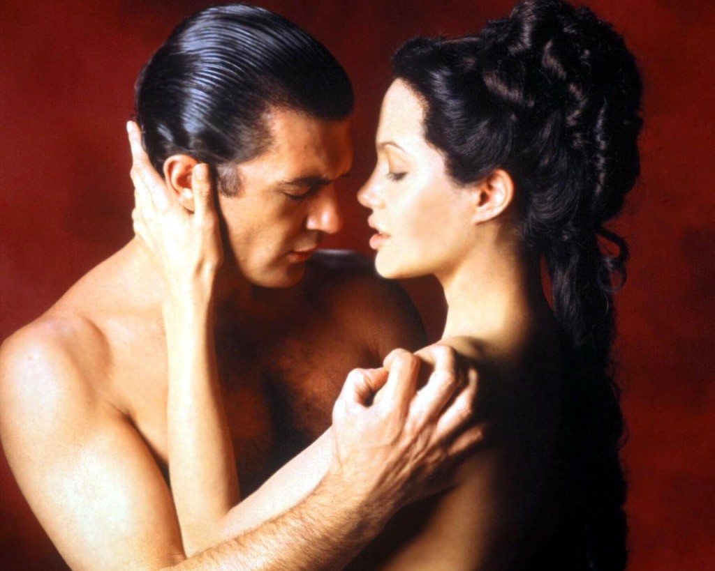 Antonio Banderas and Angelina Jolie get sexy