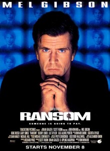 Ransom stars Mel Gibson, Rene Russo, Gary Sinise, Delroy Lindo and Liev Schreiber.