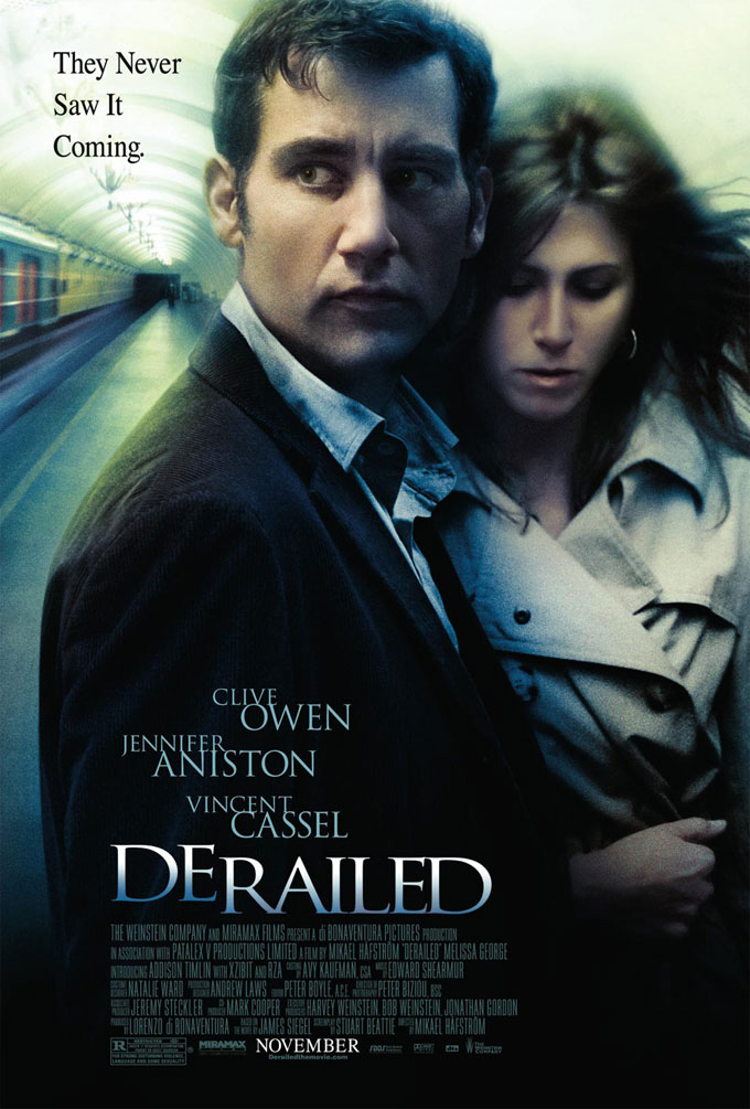 Derailed movie review, starring Clive Owen and Jennifer Anniston
