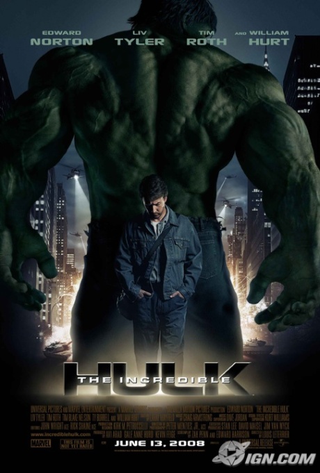 The Incredible hulk with edward norton and liv tyler