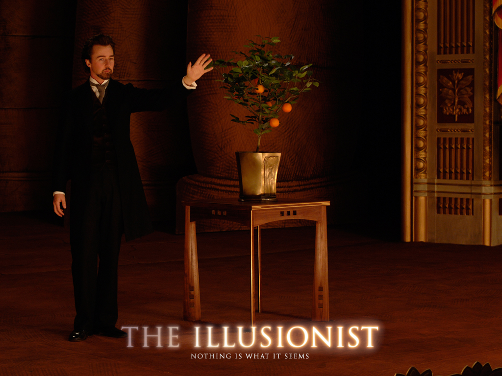 The Illusionist with Edward Norton and Jessica Biel
