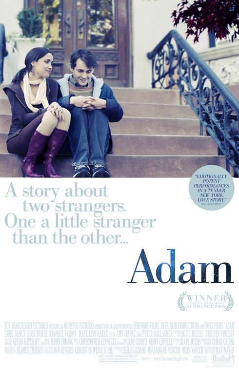 Adam starring Hugh Dancy and Rose Byrne