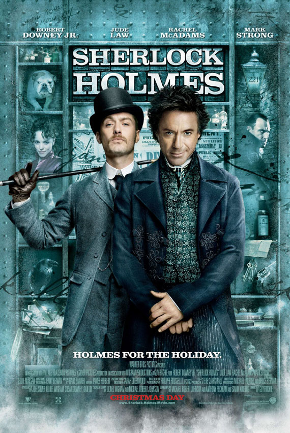Sherlock holmes with Robert Downey Jr. and Jude Law