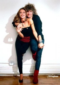 Jon Bon Jovi and Diane Lane