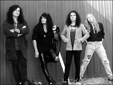 Dio: Ronnie James Dio second from right