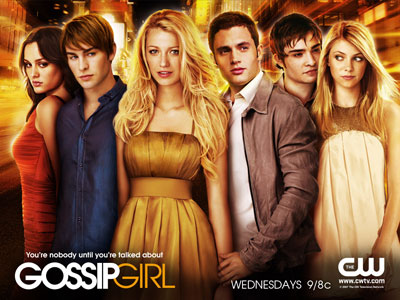 Gossip Girl starring Blake Lively, Leighton Meester, Penn Badgley, Chace Crawford, Taylor Momsen and Ed Westwick