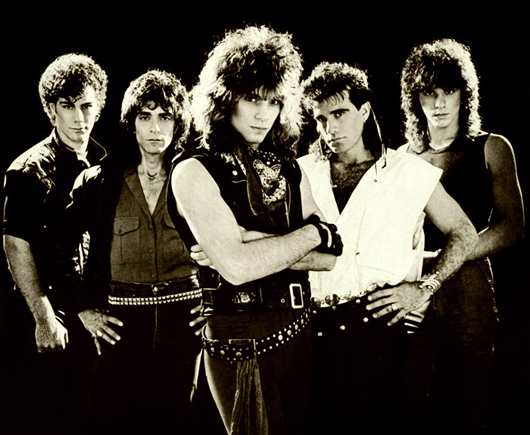 Bon Jovi: David Bryan, Alec John Such, Jon Bon Jovi, Tico Torres and Richie Sambora
