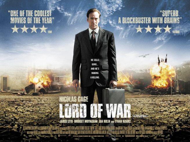 Lord of War starring Nicolas Cage