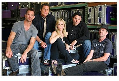 Band from TV featuring James Denton, Greg Grunberg and Hugh Laurie