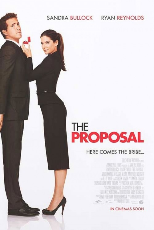 The Proposal starring Sandra Bullock, Ryan Reynolds, Betty White and Mary Steenburgen