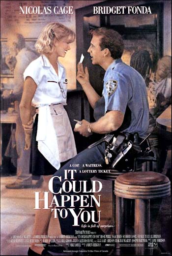 It Could Happen to You starring Nicolas Cage, Bridget Fonda, Rosie Perez and Stanley Tucci