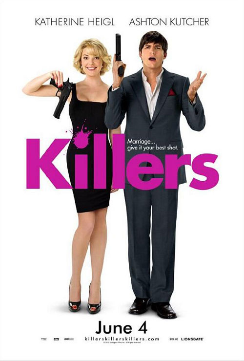 Killers starring Ashton Kutcher, Katherine Heigl, Tom Selleck and Catherine O'Hara