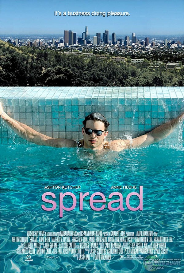 Spread starring Ashton Kutcher, Anne Heche and Margarita Levieva