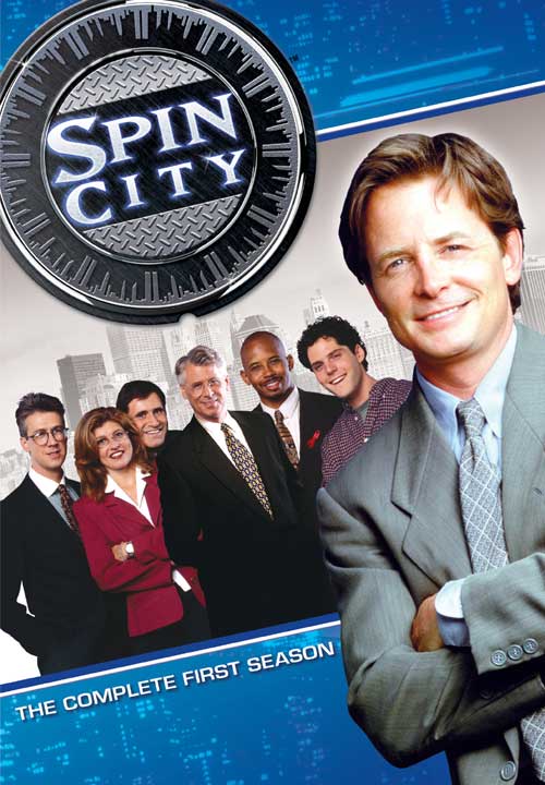 Spin City starring Michael J. Fox, Heather Locklear, Connie Britton, Barry Bostwick & Charlie Sheen