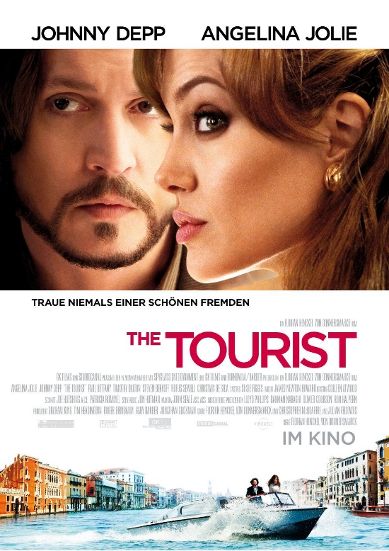 The Tourist starring Johnny Depp, Angelina Jolie & Paul Bettany