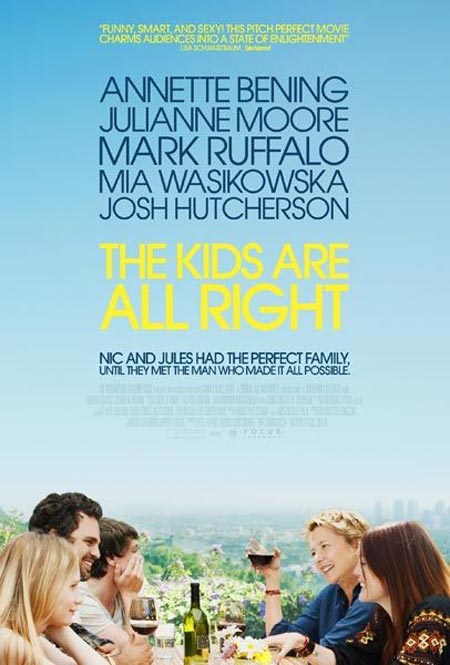 The Kids Are All Right starring Annette Bening, Julianne Moore & Mark Ruffalo