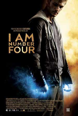 I Am Number Four starring Alex Pettyfer, Timothy Olyphant, Dianna Agron & Teresa Palmer