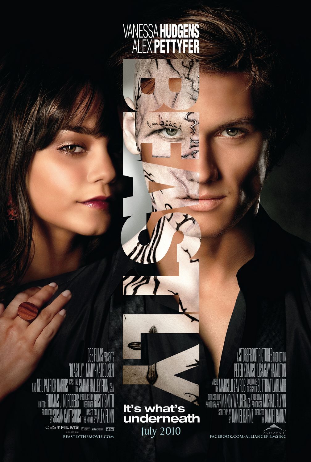 Beastly starring Alex Pettyfer, Vanessa Hudgens, Mary-Kate Olsen & Neil Patrick Harris