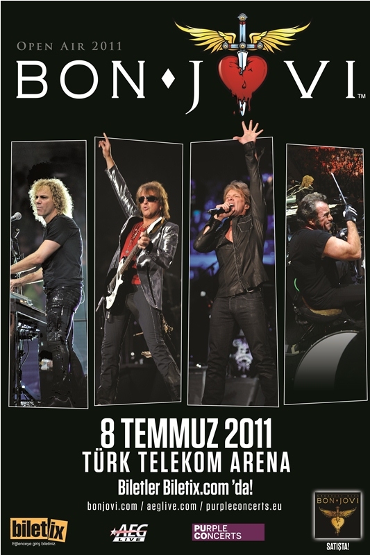 Bon Jovi Istanbul, Turkey - July, 8th, 2011