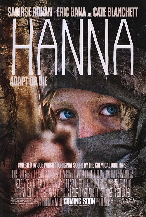 Hanna starring Saoirse Ronan, Eric Bana & Cate Blanchett