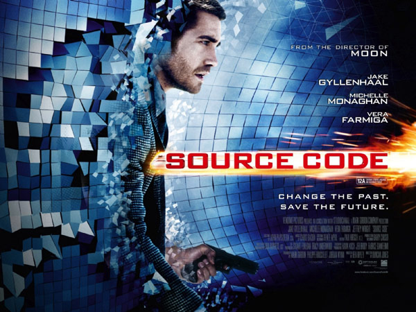 Source Code starring Jake Gyllenhaal, Michelle Monaghan & Vera Farmiga.