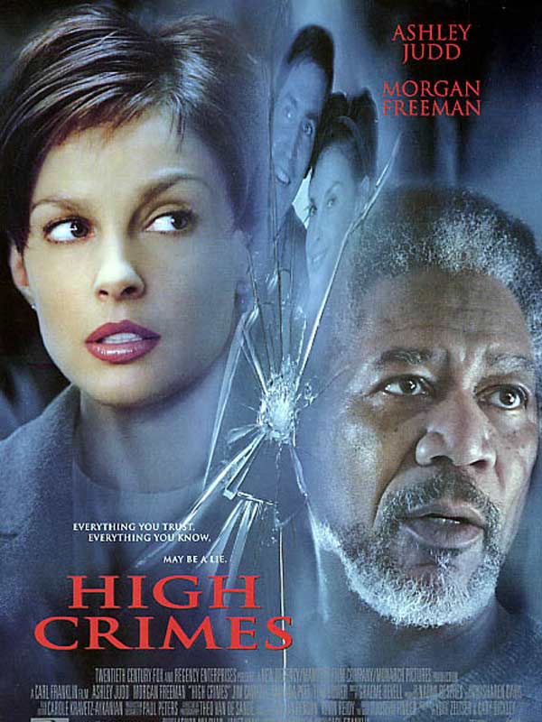 High Crimes starring Jim Caviezel, Ashley Judd & Morgan Freeman