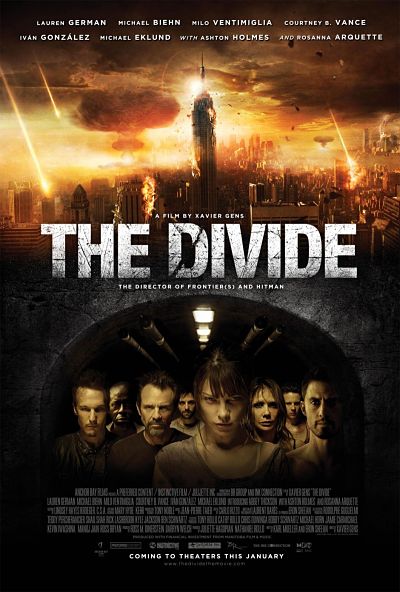 The-Divide-starring Lauren German, Ashton Holmes, Michael Eklund, Courtney B. Vance and Michael Biehn
