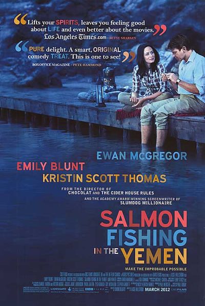 Salmon Fishing in the Yemen starring Ewan McGregor & Emily Blunt