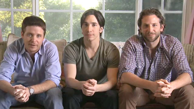  Kevin Connolly, Justin Long, Bradley Cooper