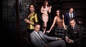 Suits Series Cast: Gina Torres, Patrick J. Adams, Sarah Rafferty, Meghan Markle & Gabriel Macht