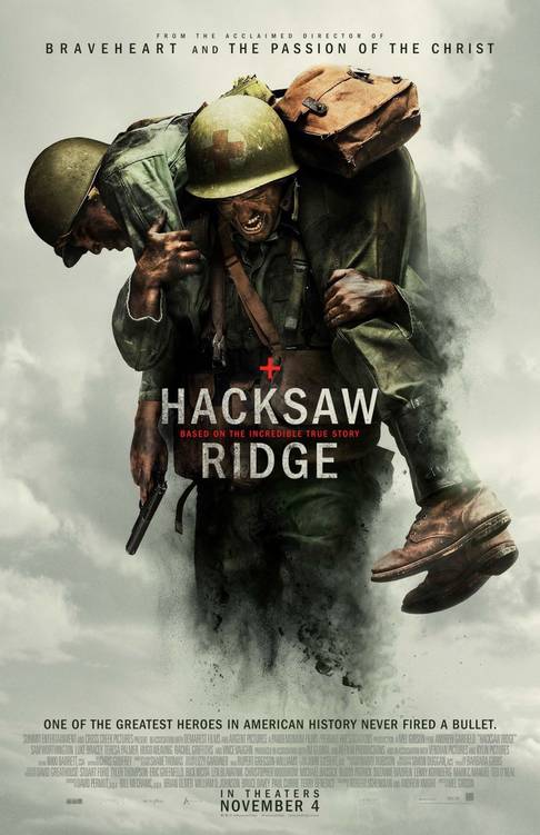 Hacksaw Ridge starring Andrew Garfield